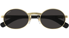 Cartier White And Gold Sunglasses CT0464S