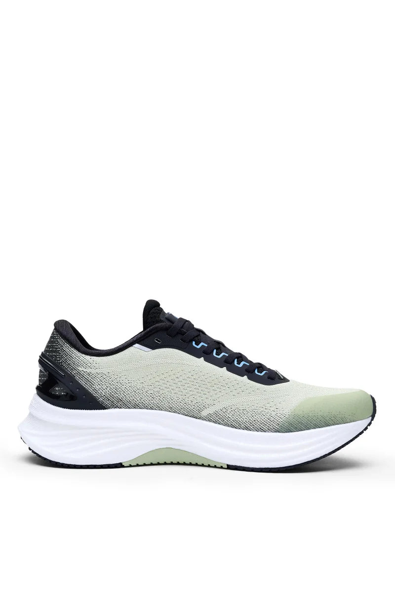 Anta Mens Tron 5.0 Running Shoes In Green And Black
