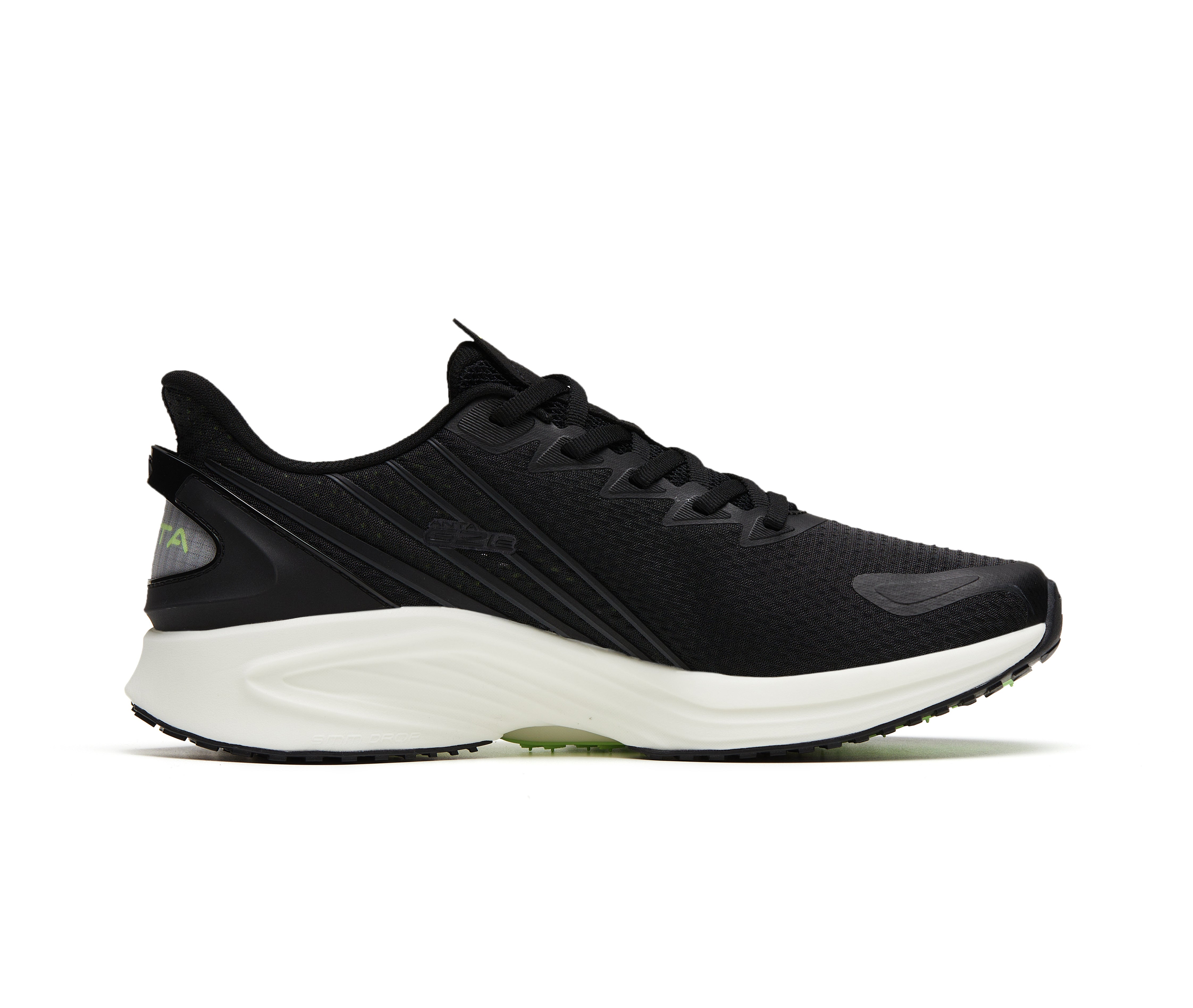 Anta Mens Running Shoes In Black