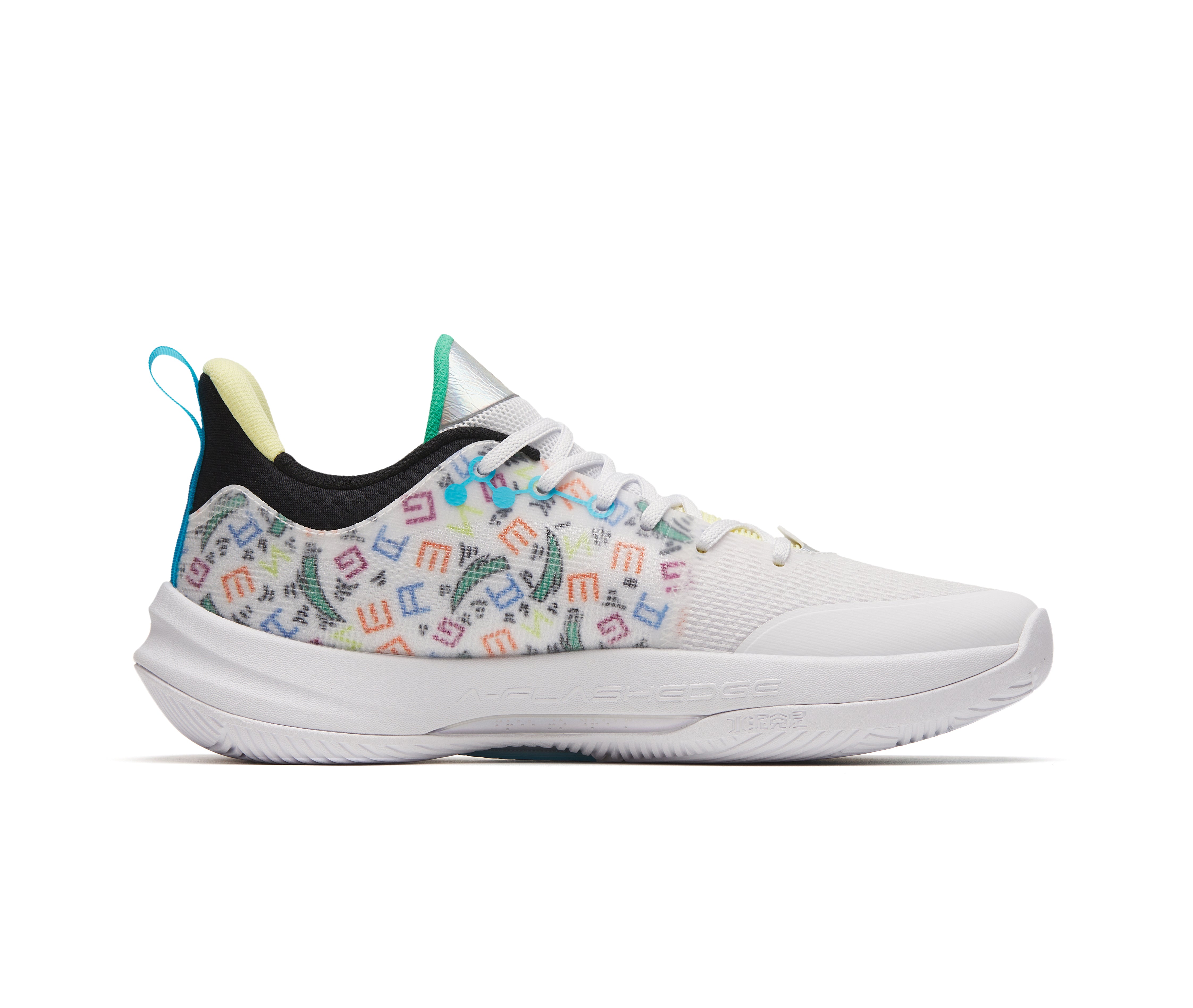 Anta Mens Z-Up 4.0 Basketball Shoes White