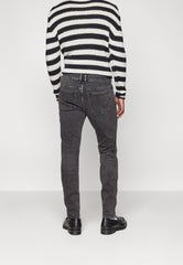 Diesel Mens M-1979 Sleenker Jeans In Black Wash