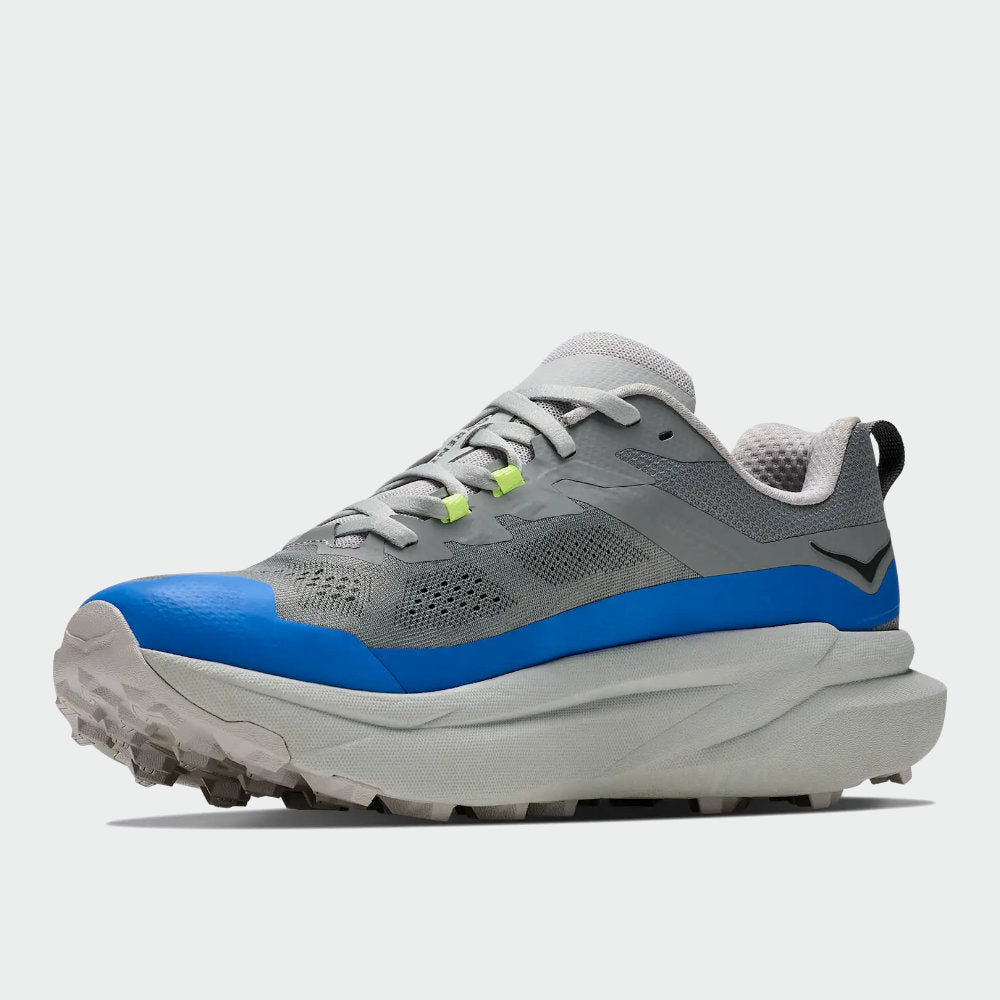 Hoka Mens Torrent 5 Sneakers In Grey/Blue/White