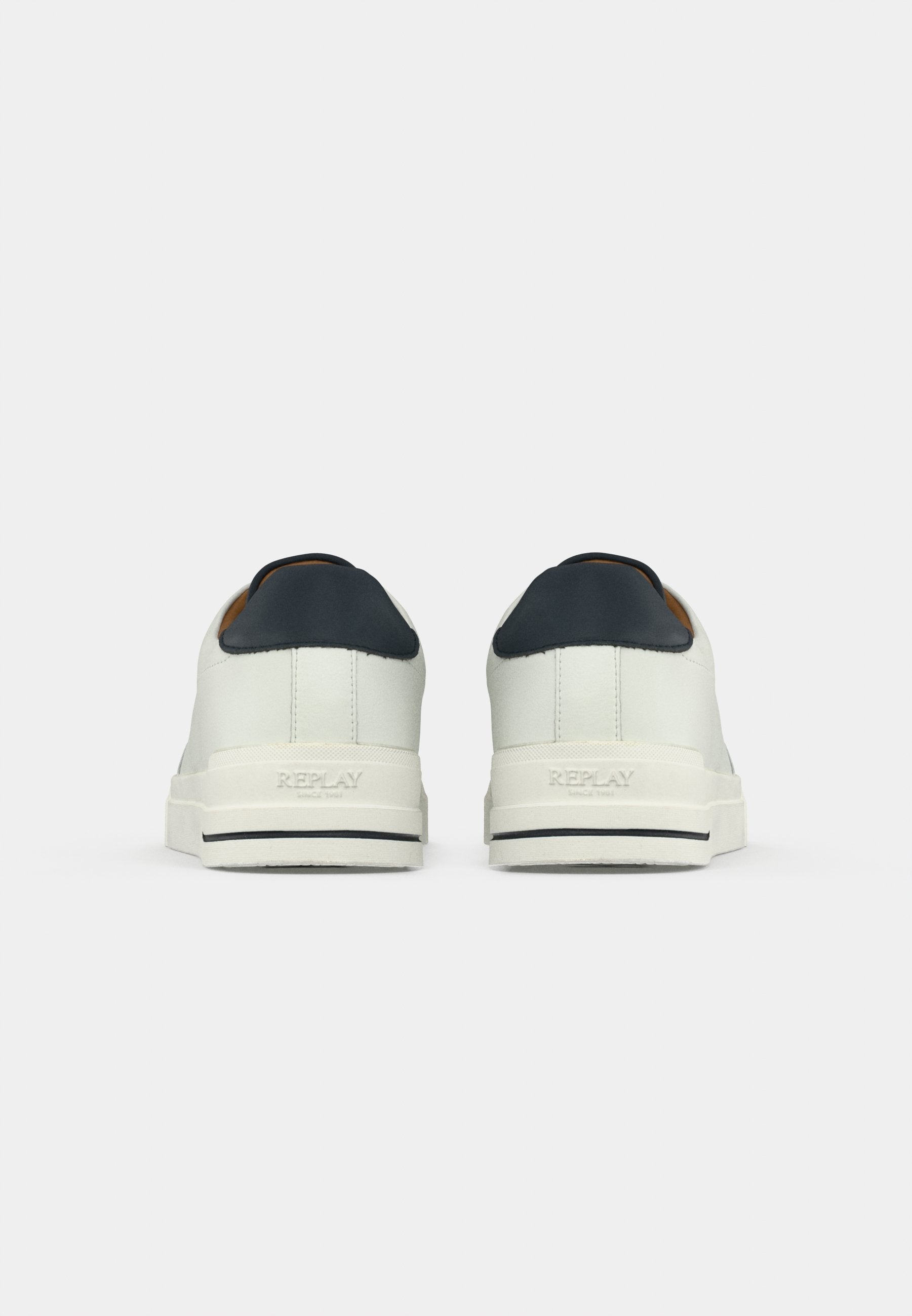 Replay Mens Evan Sport Sneaker Off In White