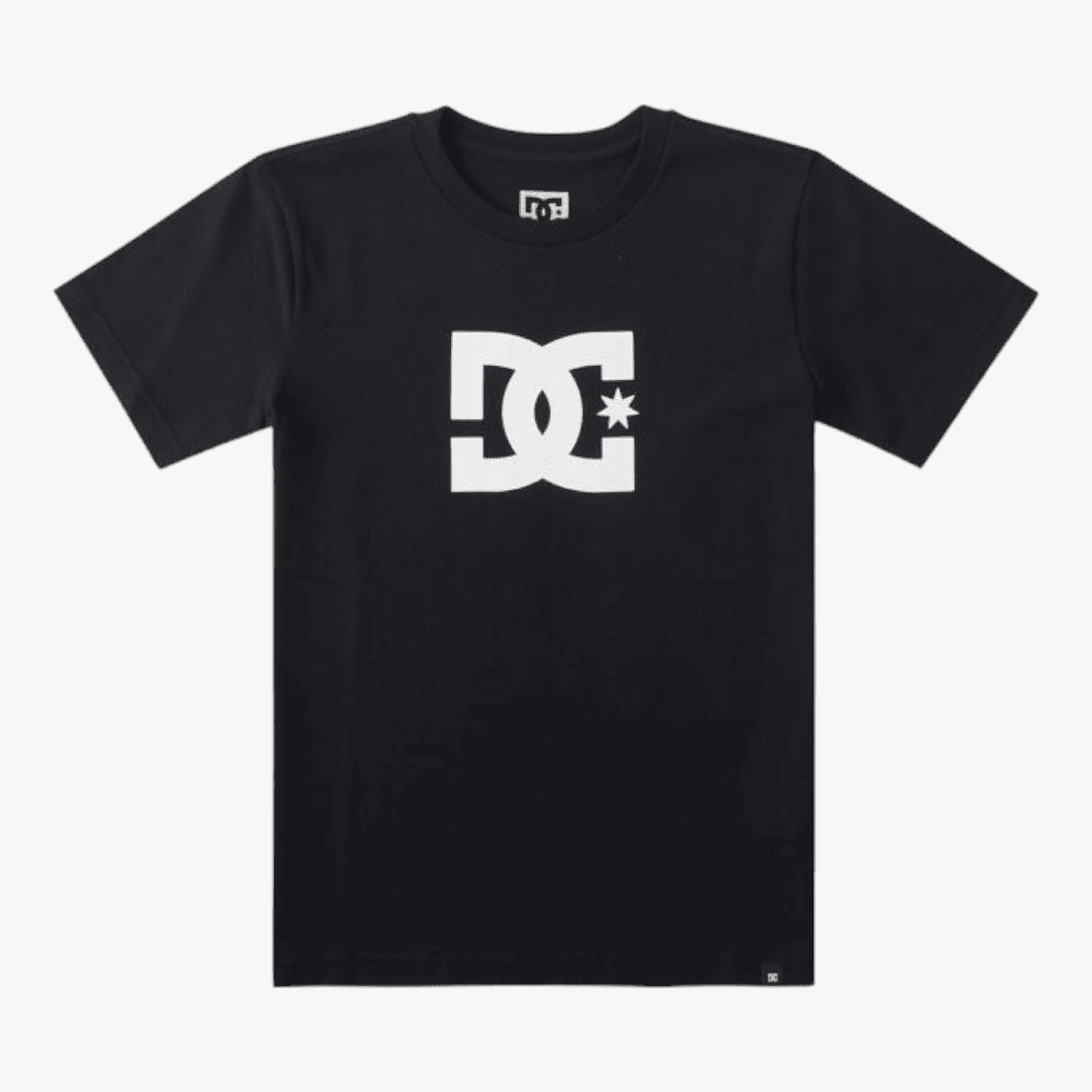 DC Boys Star T-Shirt In Black