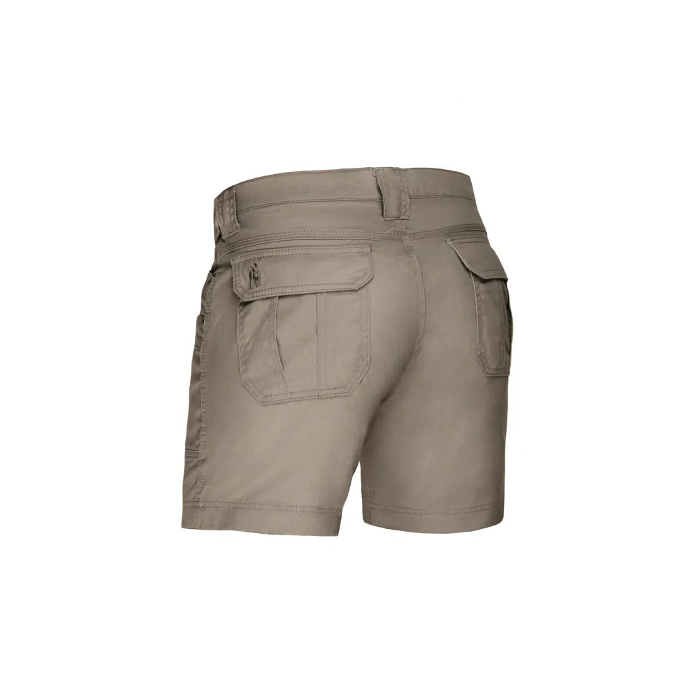 Boerboel Mens Adjustable Kalahari Shorts In Putty