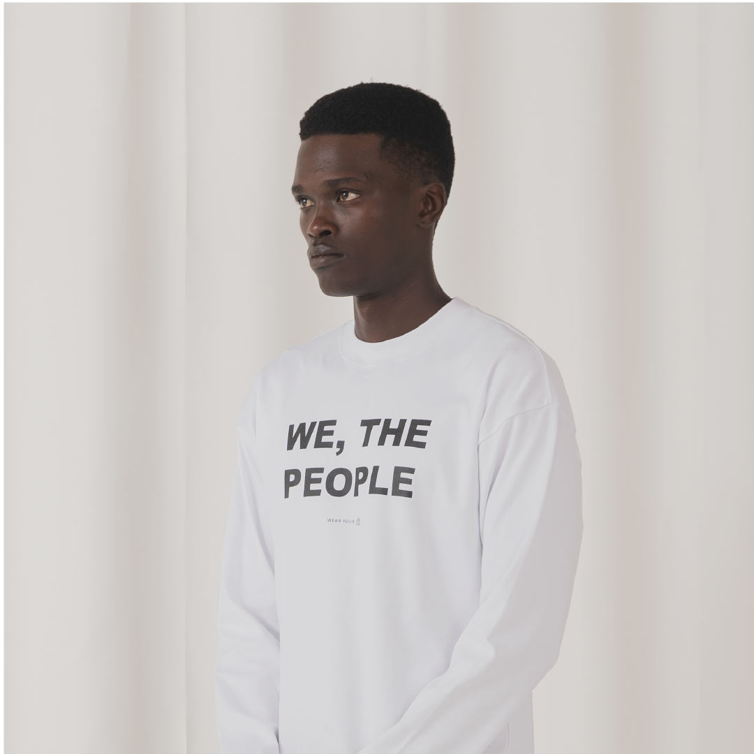 Tshepo Jeans We The People Ls T-Shirt White
