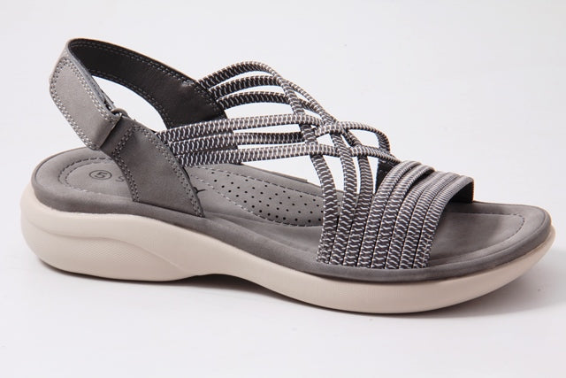 Savoy Womens Sandals In Grey