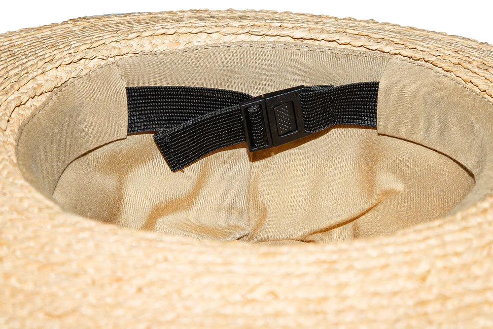 Urban Supply Unisex Tamboti Hat Raffia Tau Collection In Multi