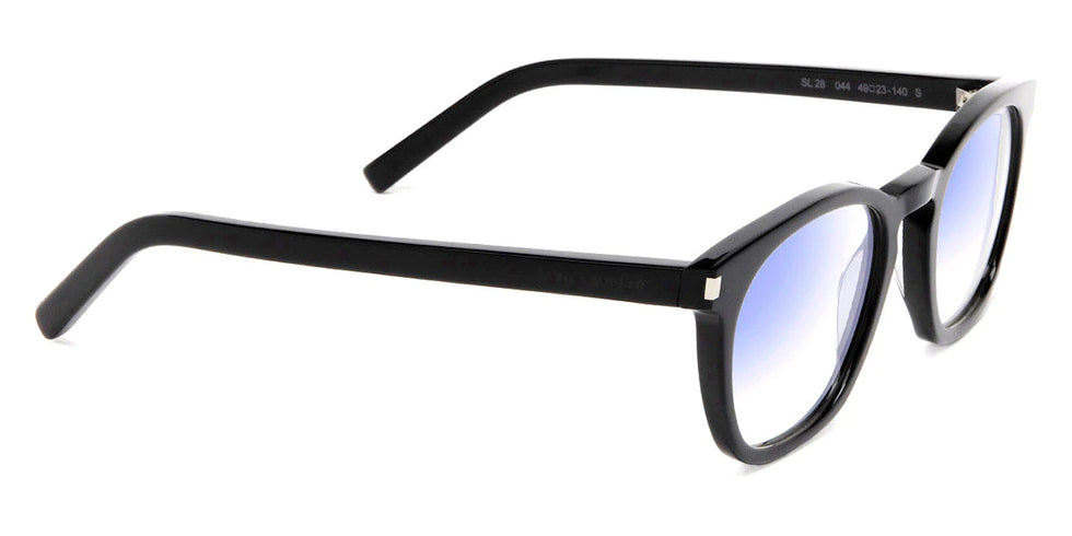 Saint Laurent Unisex Transparent Lense Sunglasses In Black