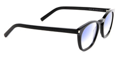 Saint Laurent Unisex Transparent Lense Sunglasses In Black