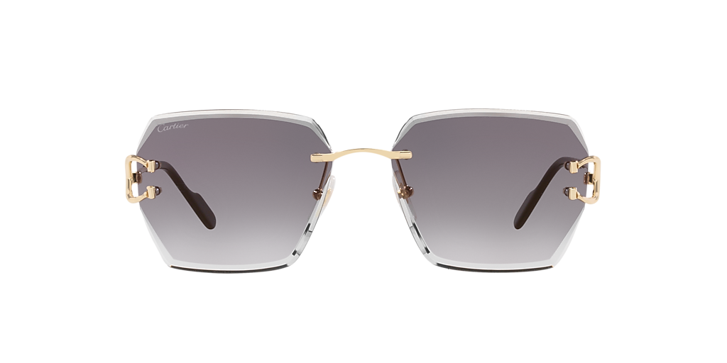 Cartier Gold Sunglasses Ct0466S 001 58