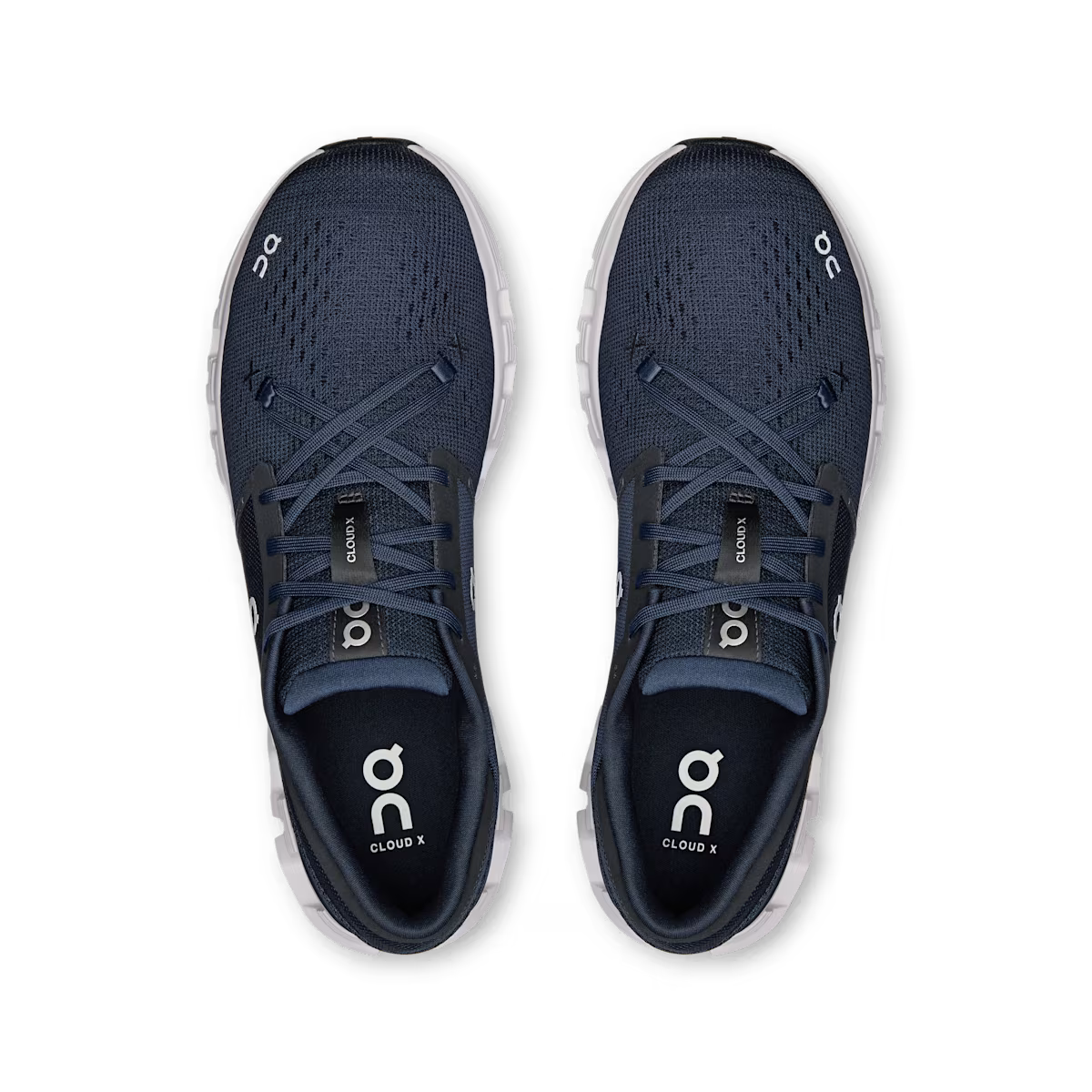 On Cloud Mens Cloud X 4.0 Shoes Ink Ivory