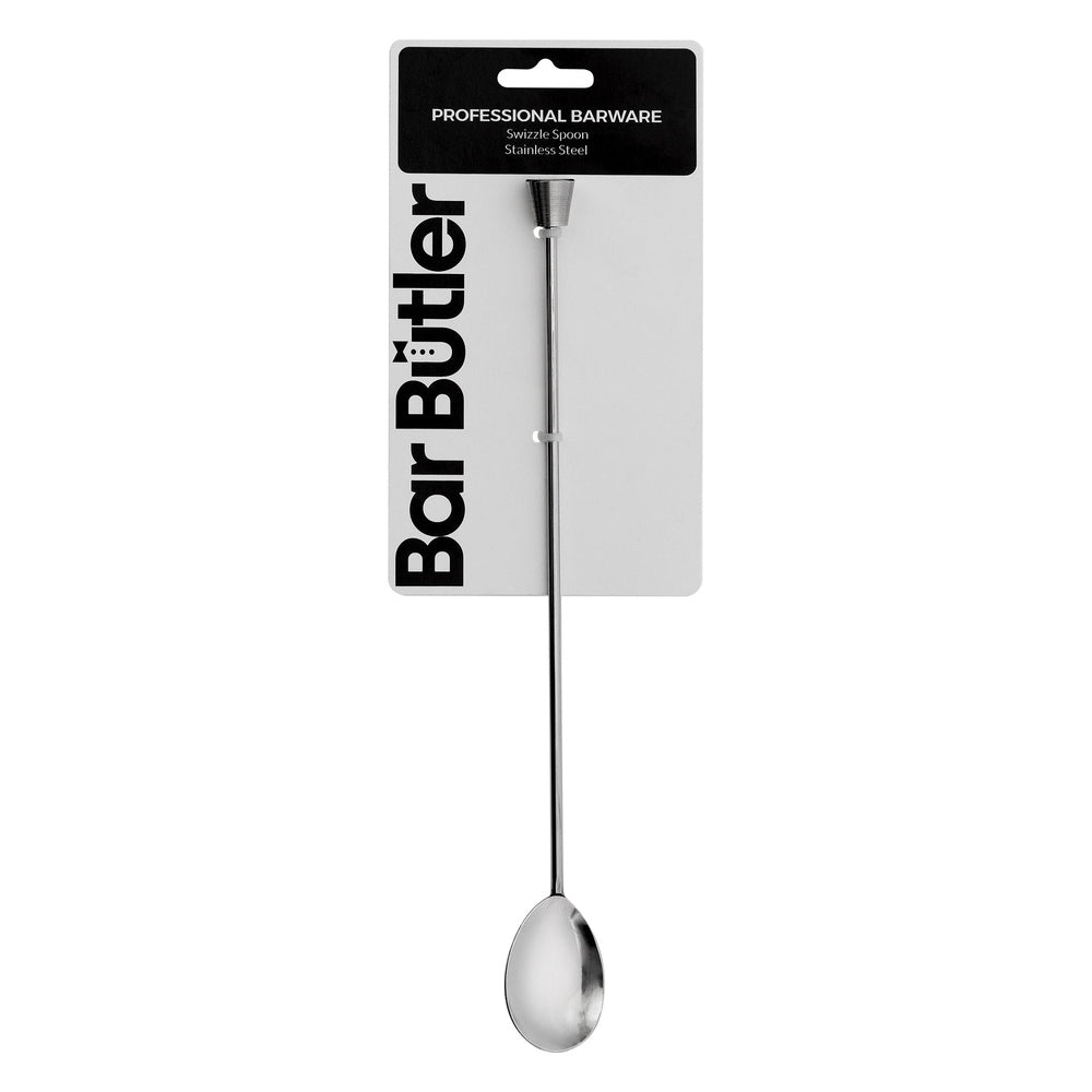Bar Butler Swizzle Spoon Stainless Steel In Silver