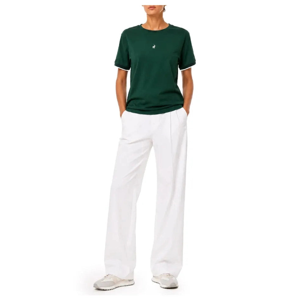 Polo Womens Harper Short Sleeves Polo Sport T-Shirt In Forest Green