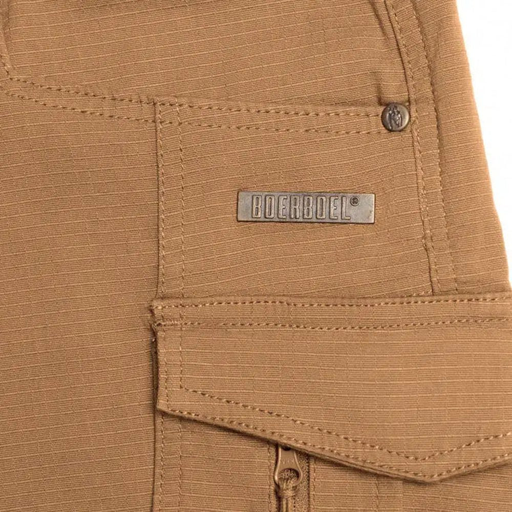 Boerboel Men's Odyssey Cargo Shorts In Brown