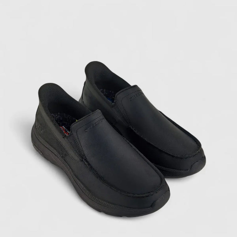 Skechers  Mens Pollard Shoes In Black