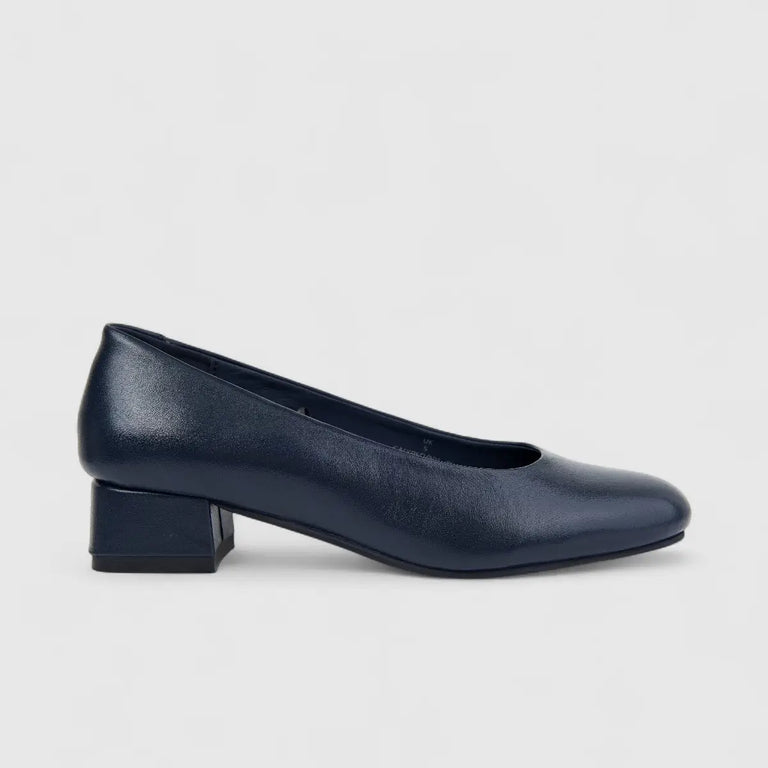 Hush Puppies Womens Calypso heels In Navy