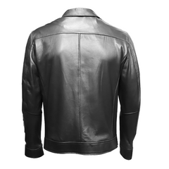 John Richmond Ump23168 Real Leather Jacket Torin B