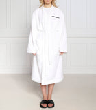 Karl Lagerfeld Womens Ikonik 2.0 Bathrobe In White
