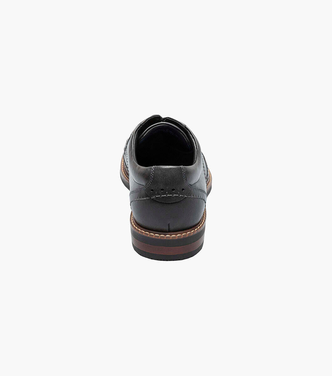 Nunn Bush Mens Calderone Wing Shoes In Black