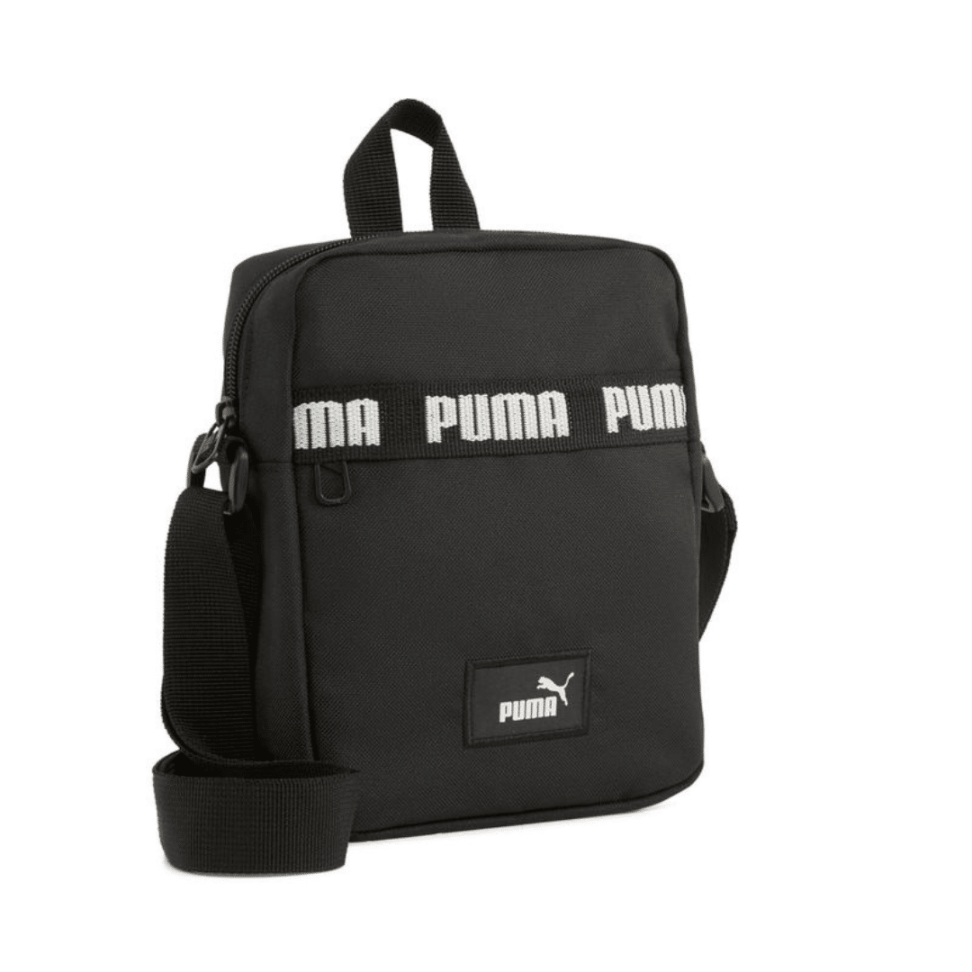 Puma Unisex  Phase Tape Portable Sidebag In Black