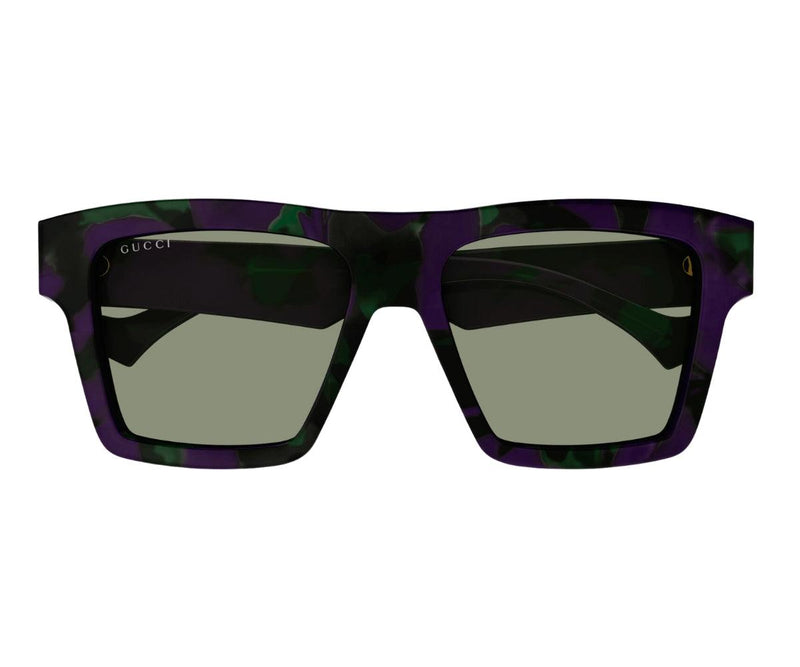 Gucci Mens Sunglasses In Havana Purple