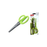 Prestige 3 Blade Herb Cutter In Green/Sliver