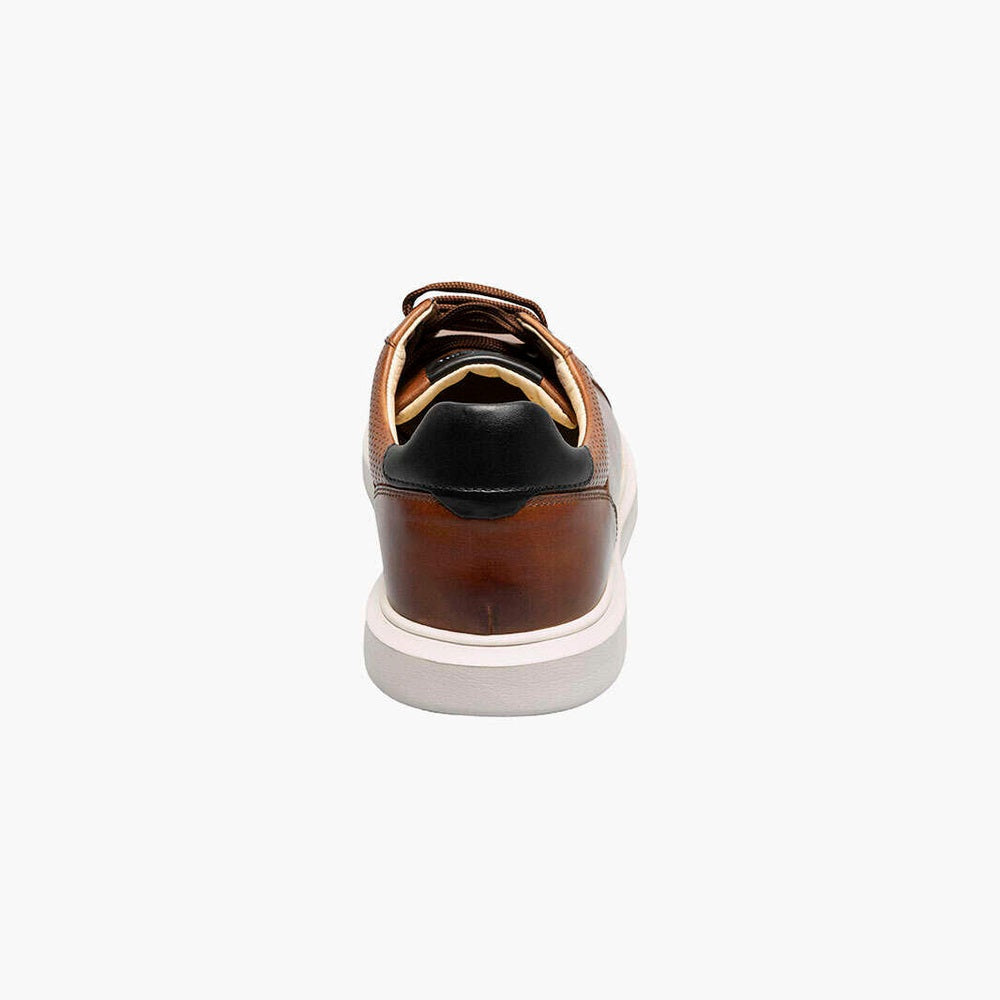 Florsheim Mens Social Lace To Toe Sneaker In Tan