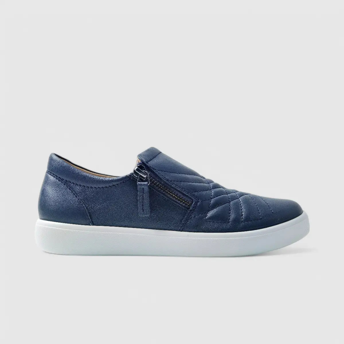 Hotter Womens Poppy Denim Shoes In Navy