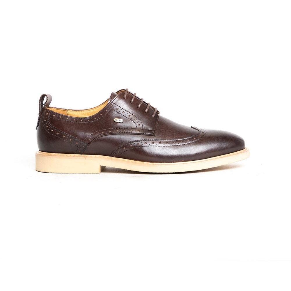 Barker Mens Henry Leather Formal Lace Up Shoe In Cognac