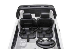 Electric Ride On Toyota Hilux Play Car In White