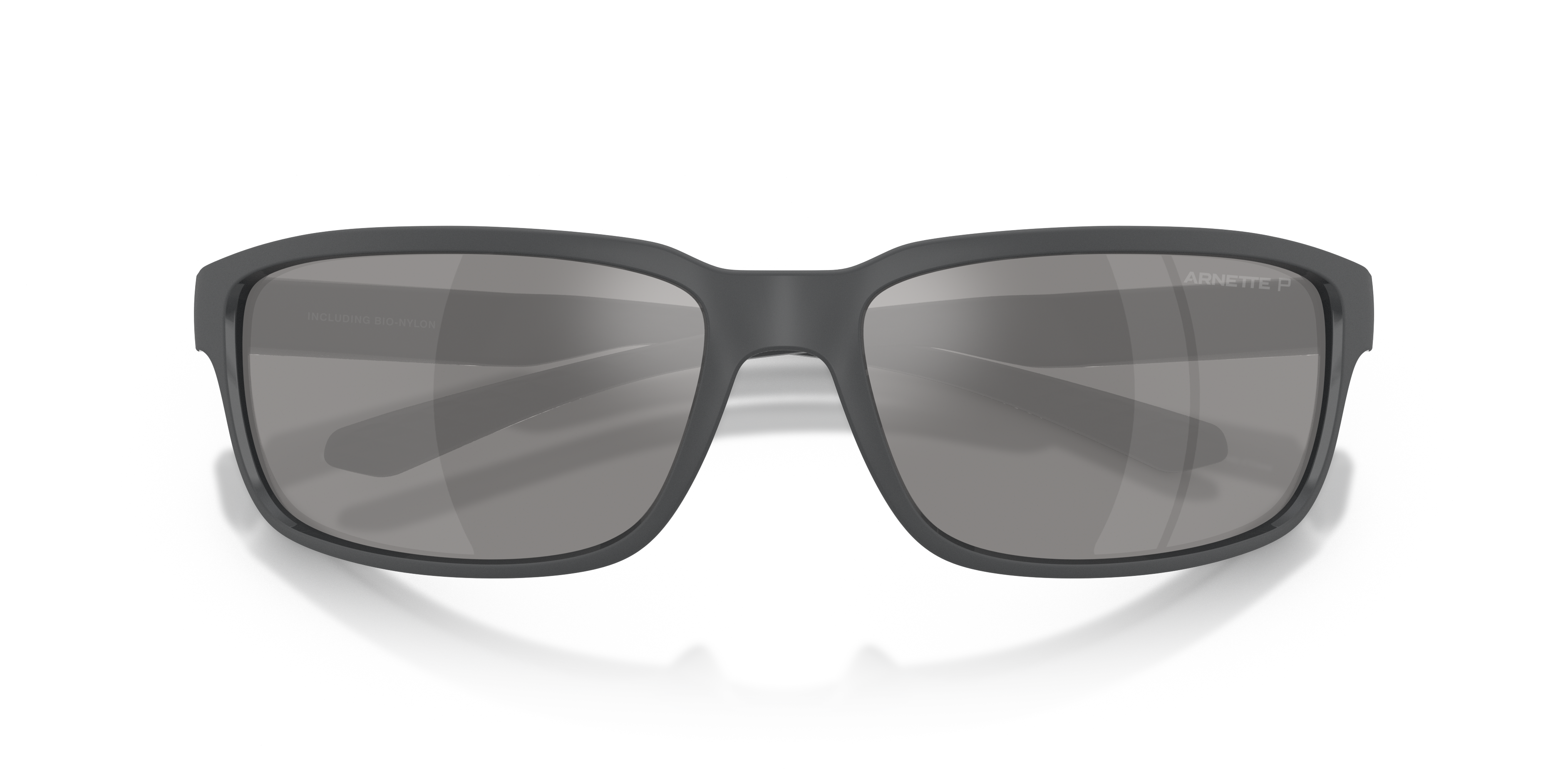 Arnette Mens Performance Wrap Polarized Sunglasses In Grey