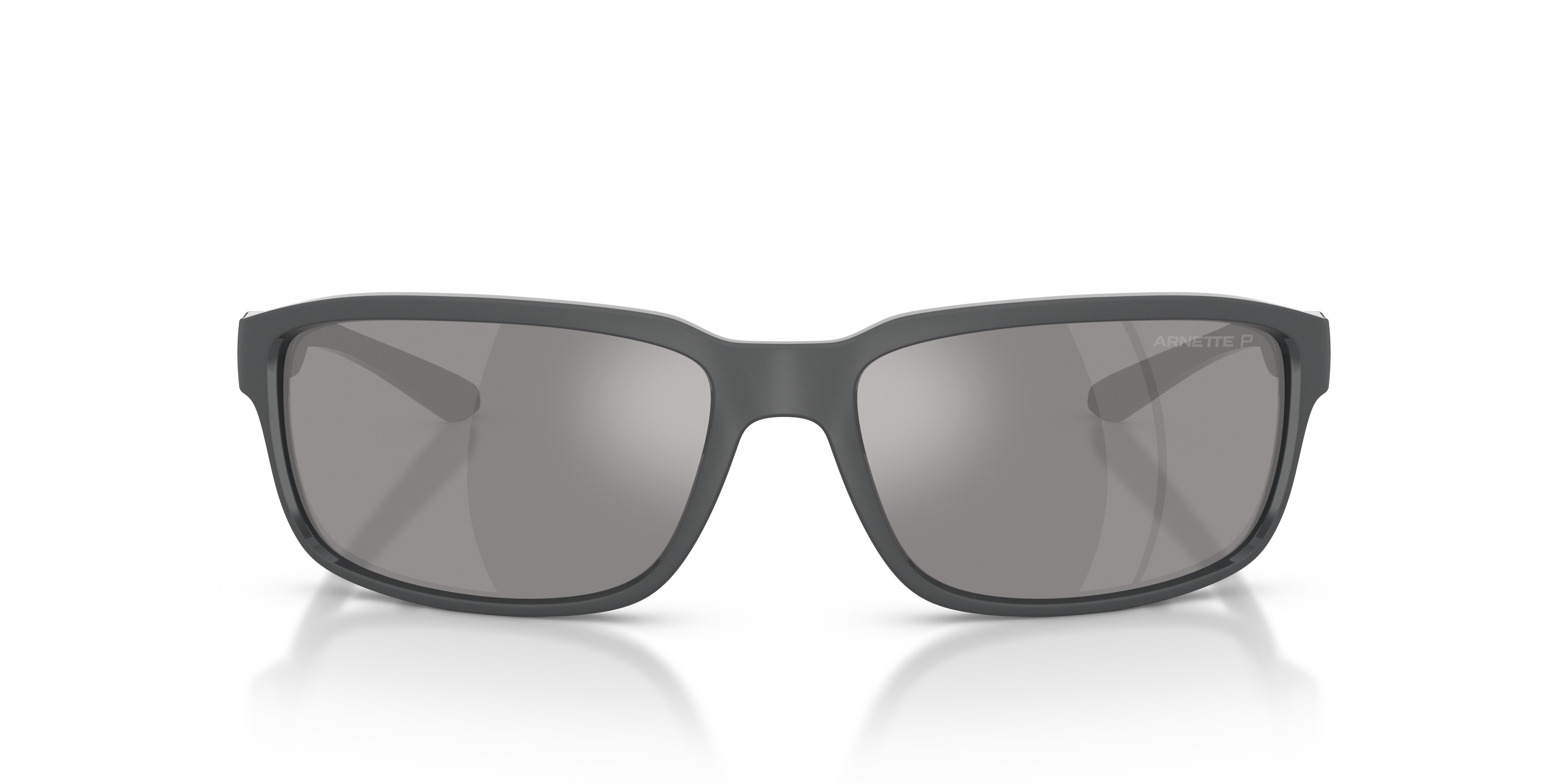 Arnette Mens Performance Wrap Polarized Sunglasses In Grey