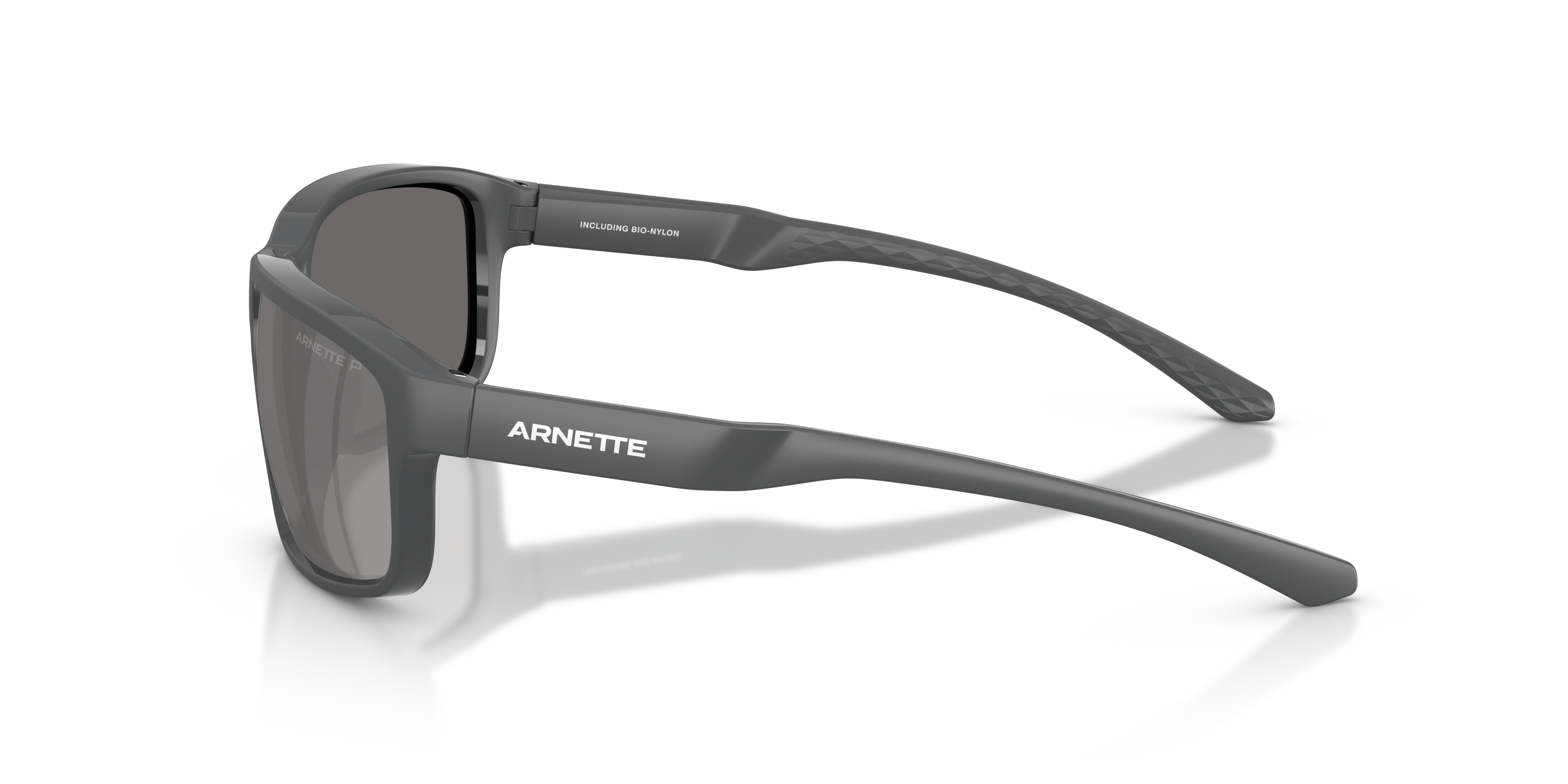 Arnette Mens Performance Wrap Polarized Sunglasses In Grey