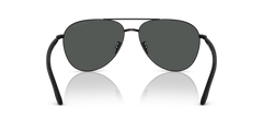 Giorgio Armani Unisex Aviator Sunglasses In Black