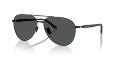 Giorgio Armani Unisex Aviator Sunglasses In Black