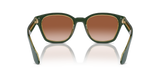 Giorgio Armani Womens Wayfarer Sunglasses In Green