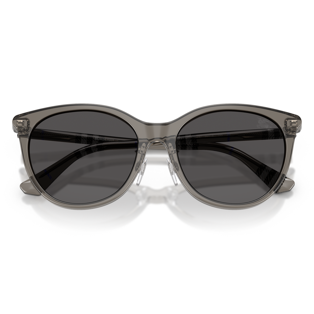 Burberry  Asian Fit Unisex Sunglasses In Dark Grey