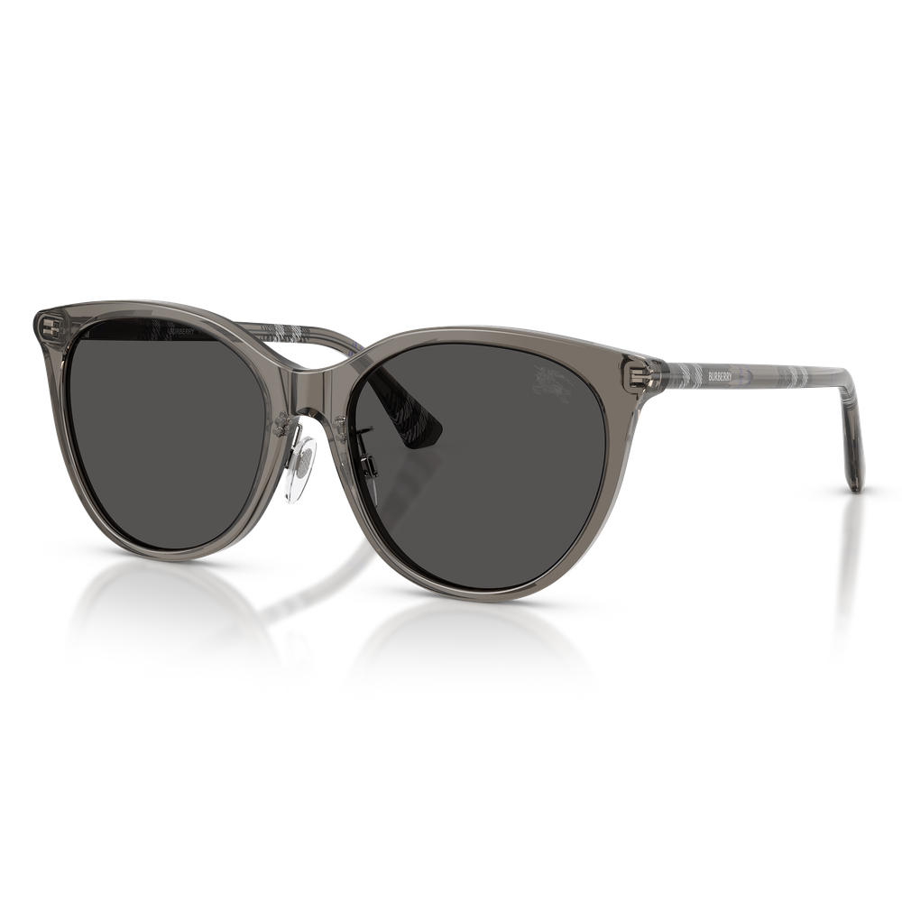 Burberry  Asian Fit Unisex Sunglasses In Dark Grey