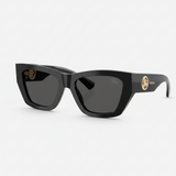 Burberry Mens Pilot Sunglasses In Black