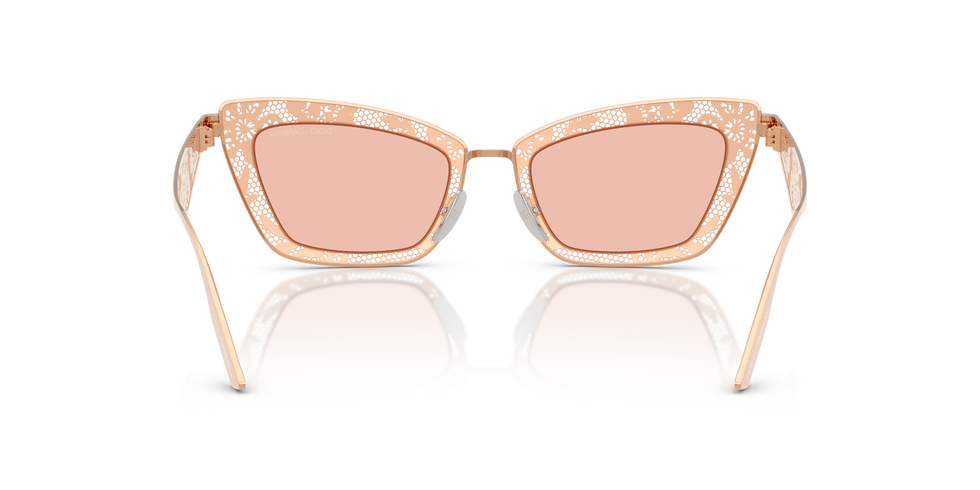 Dolce & Gabbana Womens Sunglasses In Rose Gold