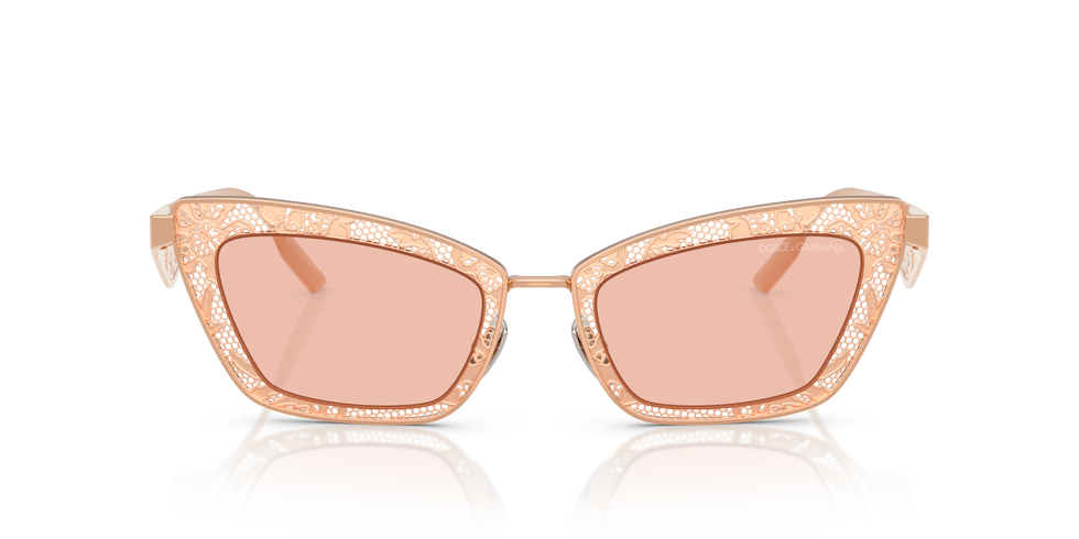 Dolce & Gabbana Womens Sunglasses In Rose Gold