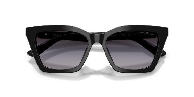 Emporio Armani Womens Farfalla Sunglasses In Black