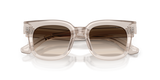 Emporio Armani Womens Geometric Sunglasses In Brown
