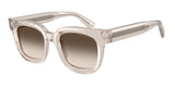 Emporio Armani Womens Geometric Sunglasses In Brown