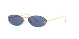 Fendi Metal First Crystal Fe4075Us 5430V Sunglasses