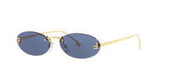 Fendi Metal First Crystal Fe4075Us 5430V Sunglasses