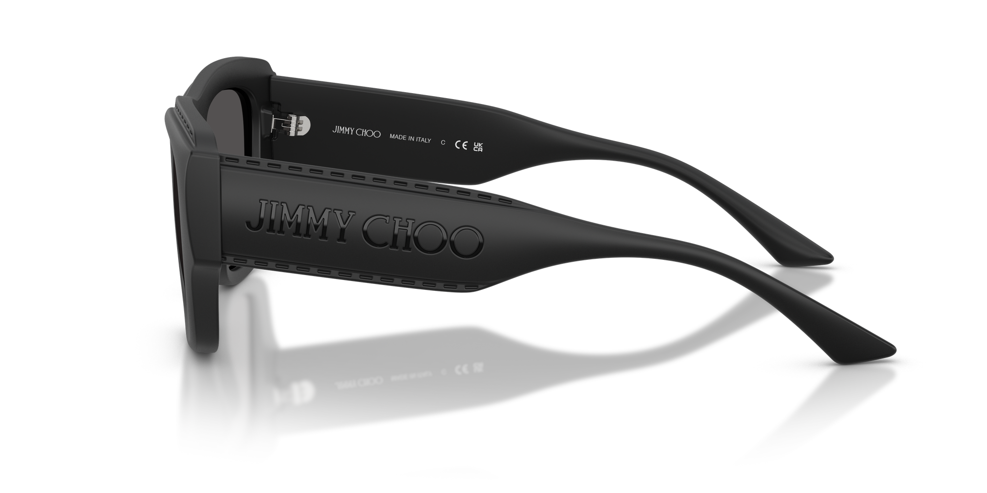 Jimmy Choo Unisex Sunglasses In Black