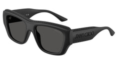 Jimmy Choo Unisex Sunglasses In Black
