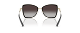 Michael Kors Corsica Sunglasses For Women In Light Gold